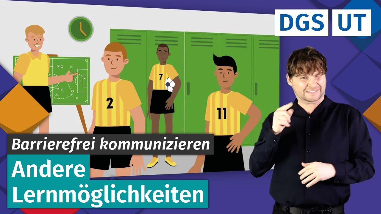 Barrierefreie Kommunikation Vorschau Video barrierefreie Kommunikation
