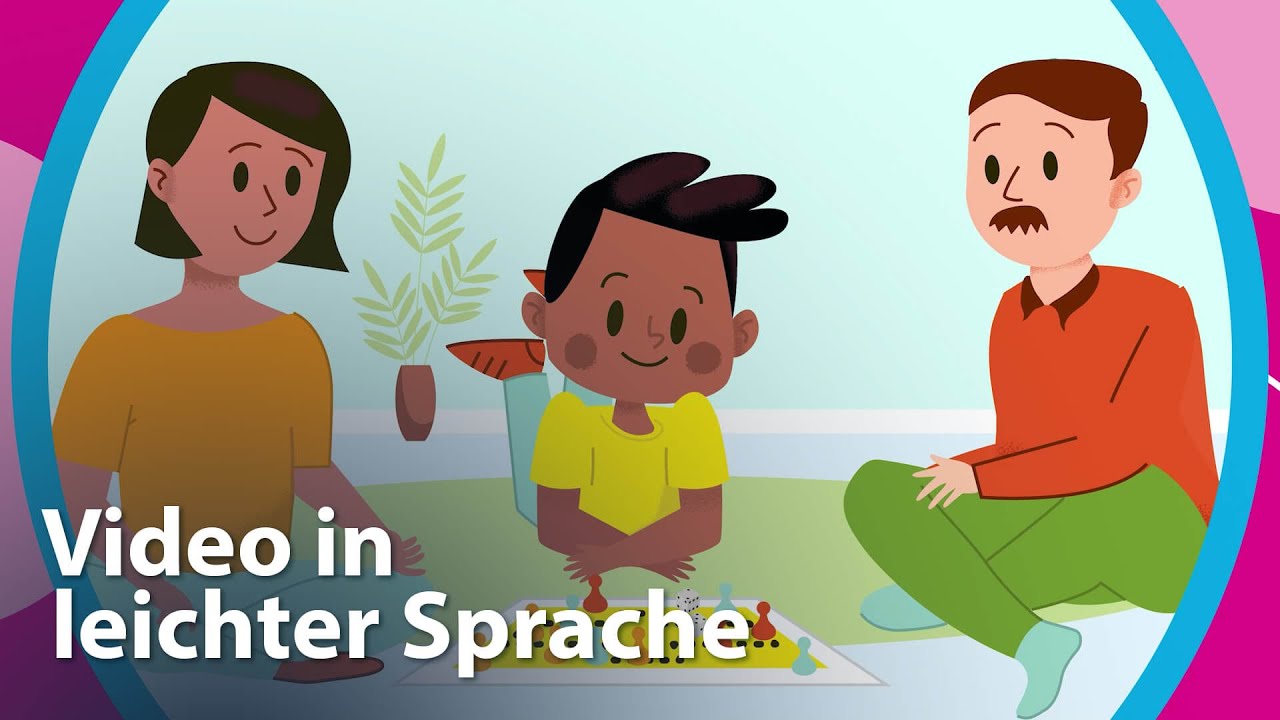 Video mit einfache Sprache Vorschau Video Kindergesundheitswochen in leichter Sprache